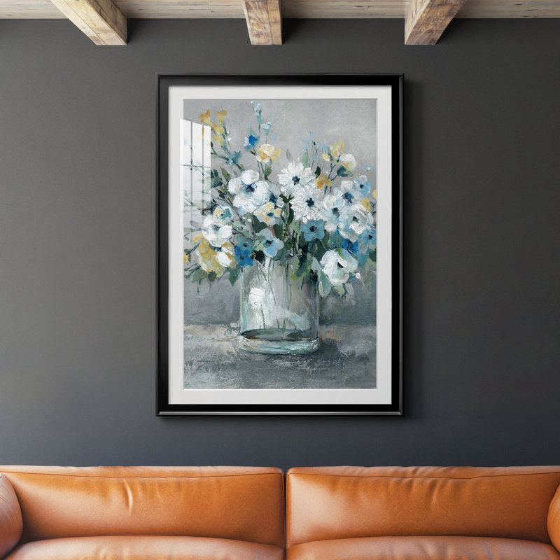 Sweetest Blossoms - peinture encadrée, H 30,5 po x l 42,5 po x P 1,5 po, Noir