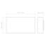 Rio Ceramic 1 - Light LED Flush Mounted Sconce