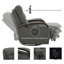 Fauteuil inclinable électrique pivotant Elvina-1117786470