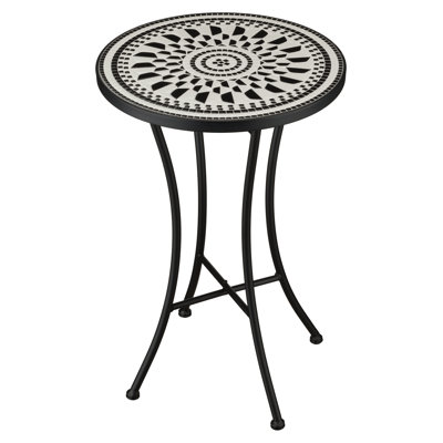 Support pour plante en mosaïque