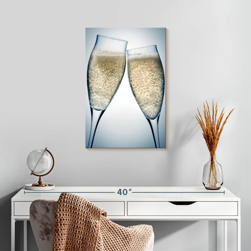 Yarlin Toasting Champagne, 24" H x 16" W