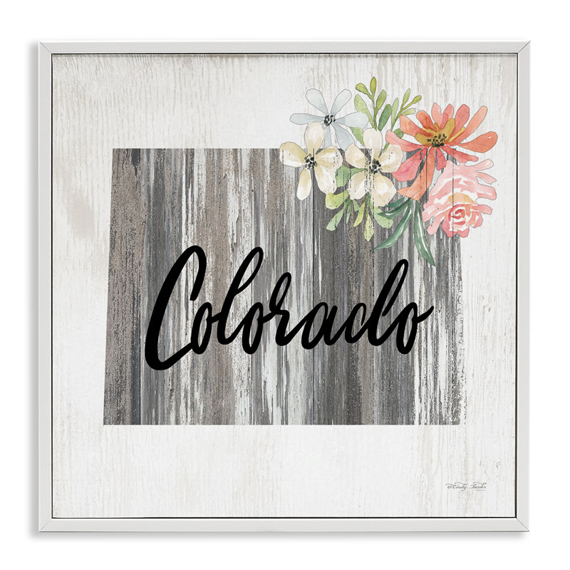 Shabby Elegance Colorado White, estampe numérique encadrée par Cindy Jacobs, Estampe numérique encadrée blanc bord de mer