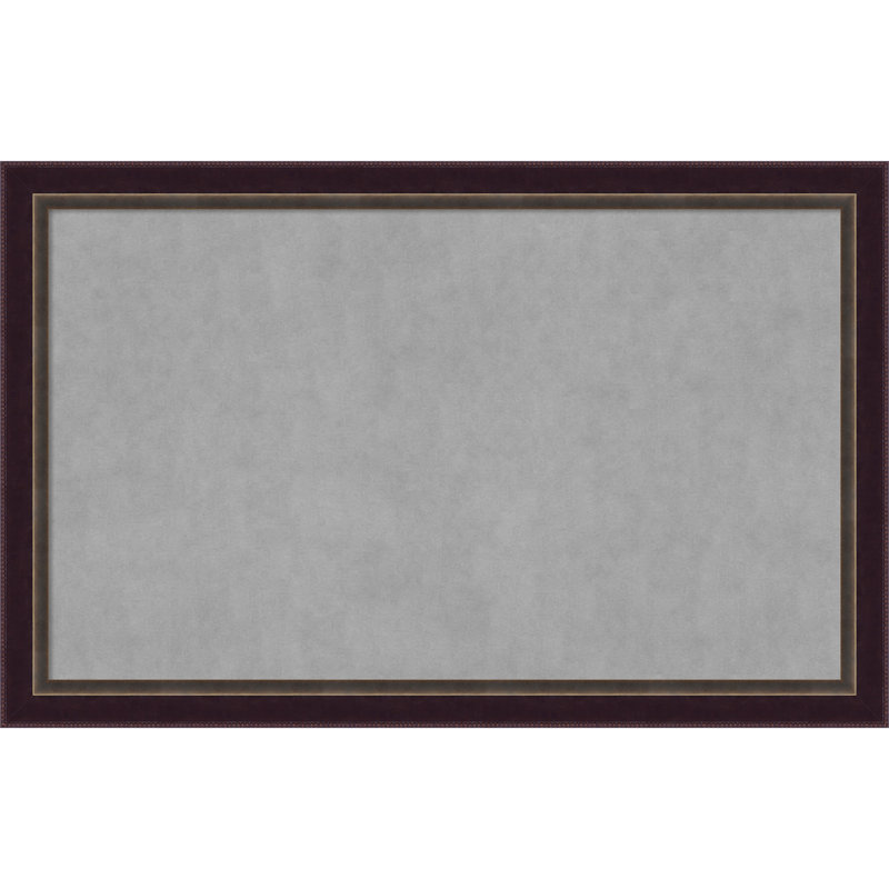 Magnetic Wall Mounted Bulletin Board, 28" H x 44" W