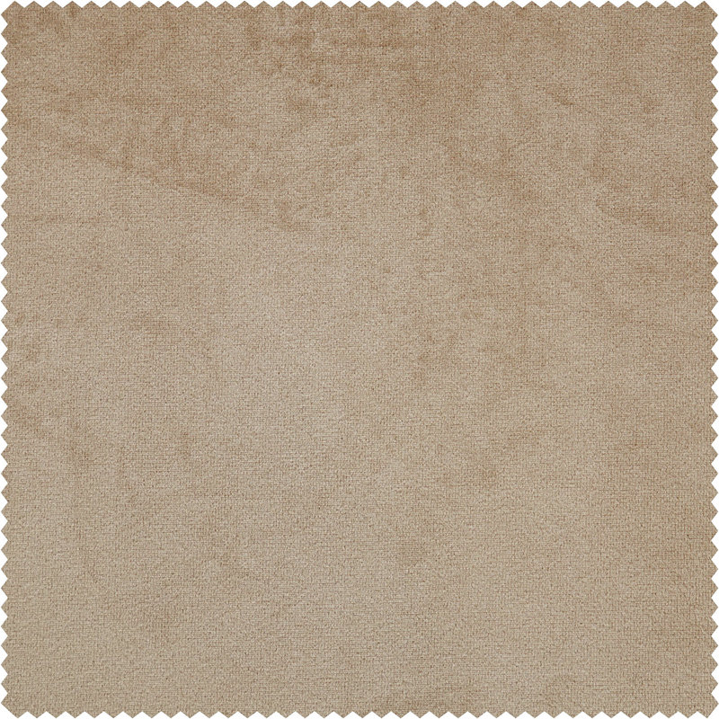 Rideaux en velours moelleux Matra pour chambre à coucher ‑ rideaux obscurcissants pour les fenêtres de salon, panneau simple