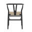 Chaise de salle à manger commerciale en bois et en papier Kraft-789356492-791759284