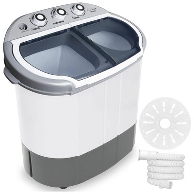 Pyle 0.93 Cubic Feet cu. ft. Portable Washer & Dryer Combo