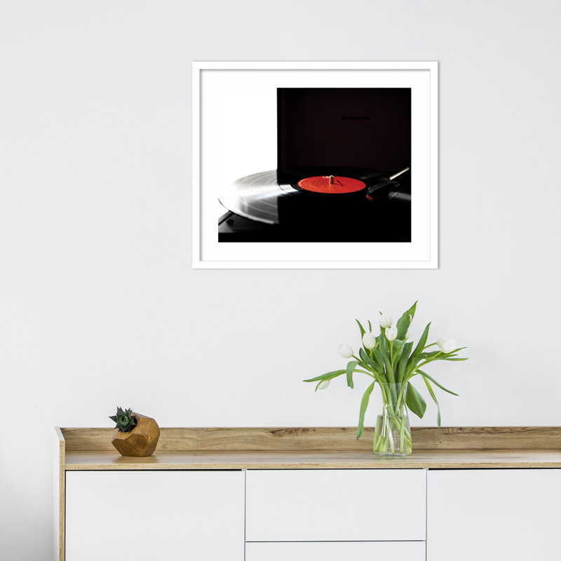 Spin by Alicia Abla, 21.25" H x 25.25" W x 0.8" D, Black Framed