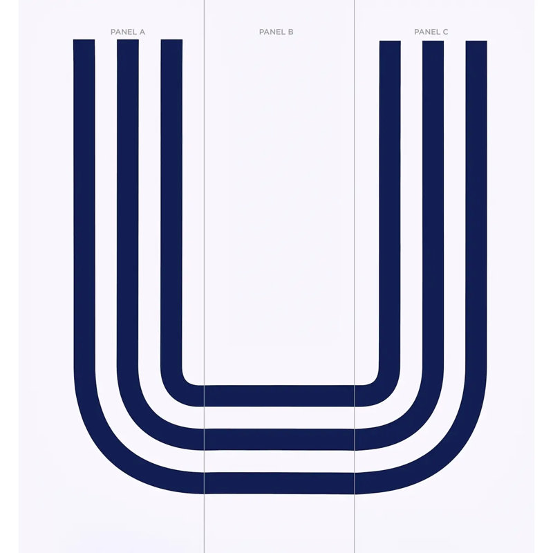 Schumacher x Victor Glemaud Virginia Panel A, Cobalt