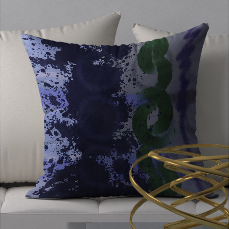 Reversible Throw Pillow, 24" x 24"