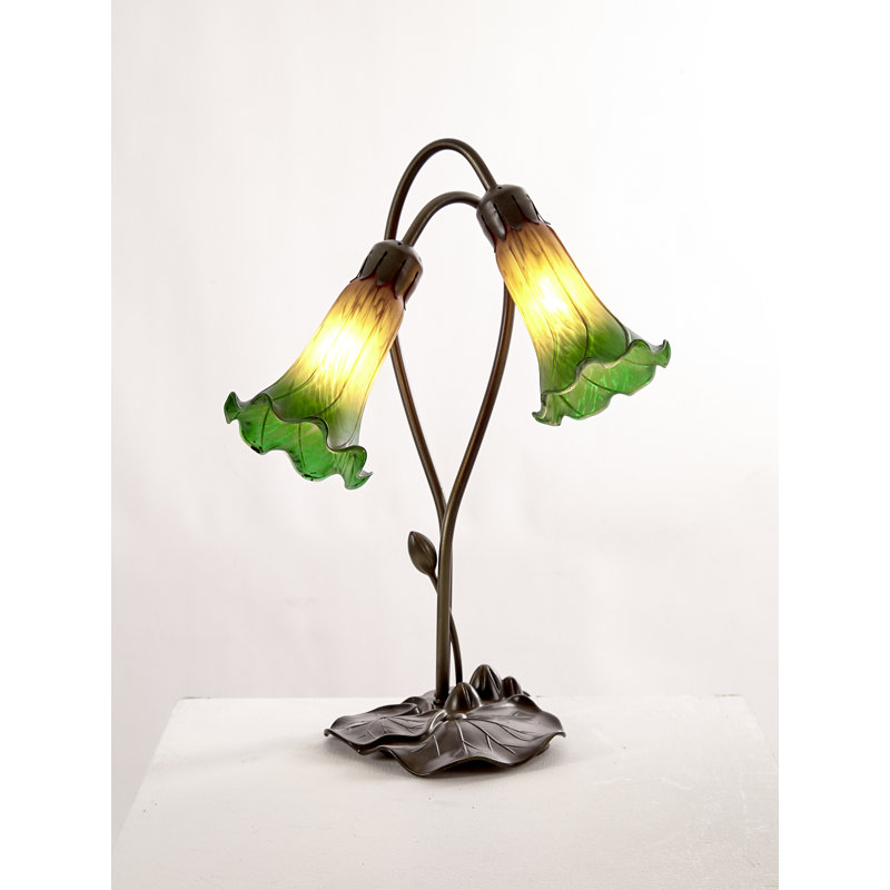 Doleman Metal Novelty Lamp, Amber/Green