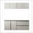 Nova Series 64 In. W X 72 In. H X 20 In. D Metallic Grey Garage Cabinet Set, Durable And Spacious Storage For Organized Workspaces