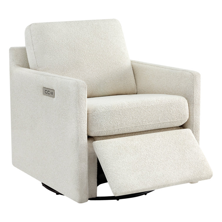 Bradner 29.5'' W Swivel Power Recliner With USB