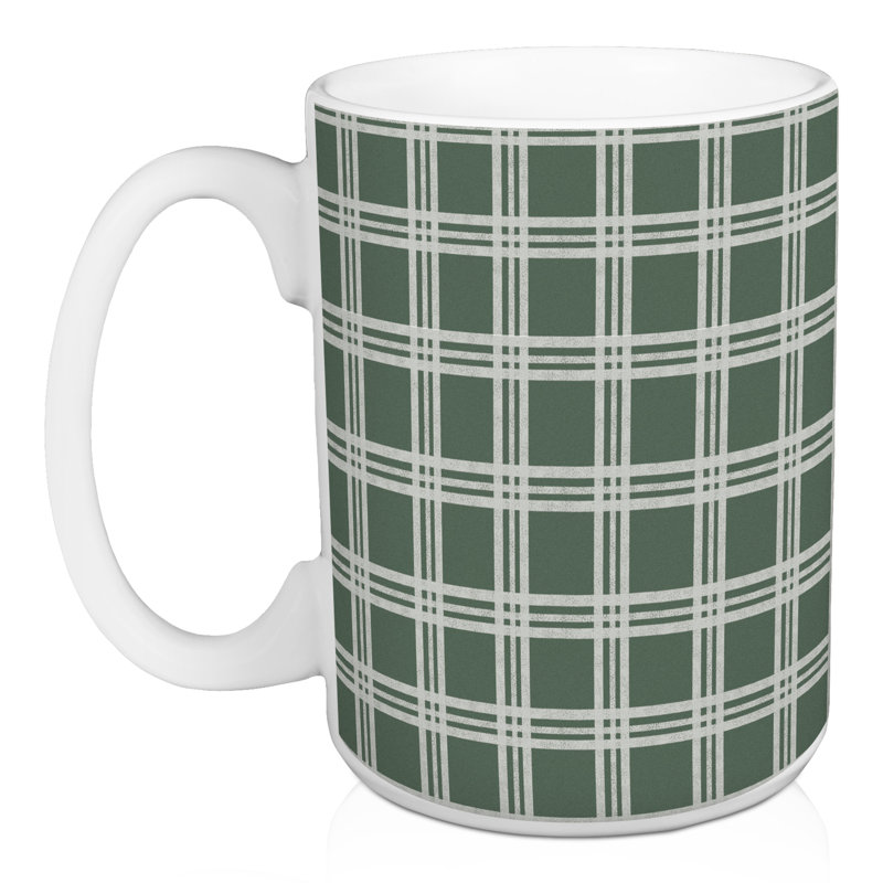 Tasse écossaise verte