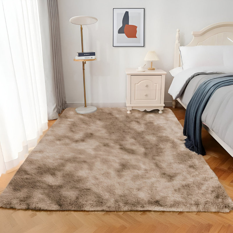 Deith Standard Shag Area Rug, Rectangle 200 x 290 cm