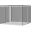 10 pi x 13 pi, remplacement pour filet de pavillon et auvent, blanc. Empêche l'intrusion de débris ailés. Installation facile. Compatible avec divers types de 10 pi x 13 pi. Fabriqué