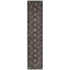 Wool Oriental Area Rug in Wine/Ivory