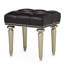 Hollywood Swank Leather Vanity Stool-325364811