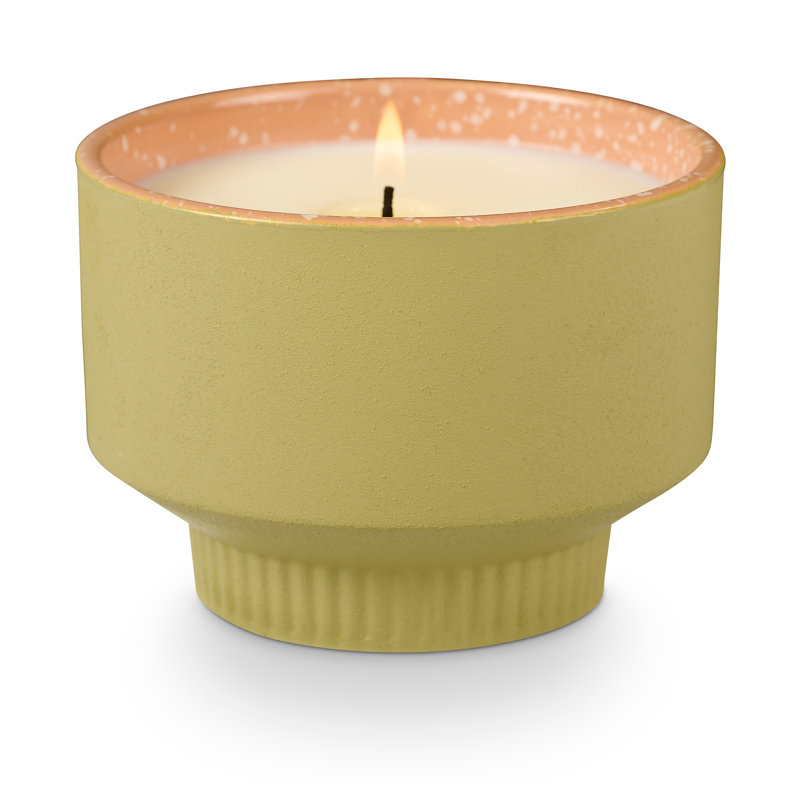ILLUME Verde Ceramic Candle, Lime & Lemongrass