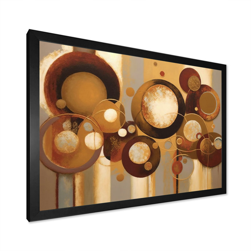 Aged Barrel Universes IV 59, Toile avec cadre photo noir, L 32 po x H 24 po