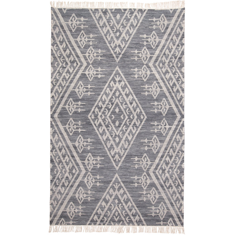 Adhil Geometric Indoor Rug, Rectangle 9' x 12'
