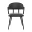 47cm H Upholstered Metal Side Chair-1909612314