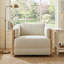 Chaise d'appoint pivotante Audrey (ensemble de 2)-126128683