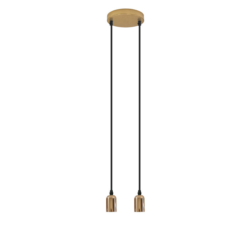 Armoy - Light French Gold Cluster Pendant, 2