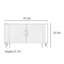 Buffet minimaliste avec rangement polyvalent
