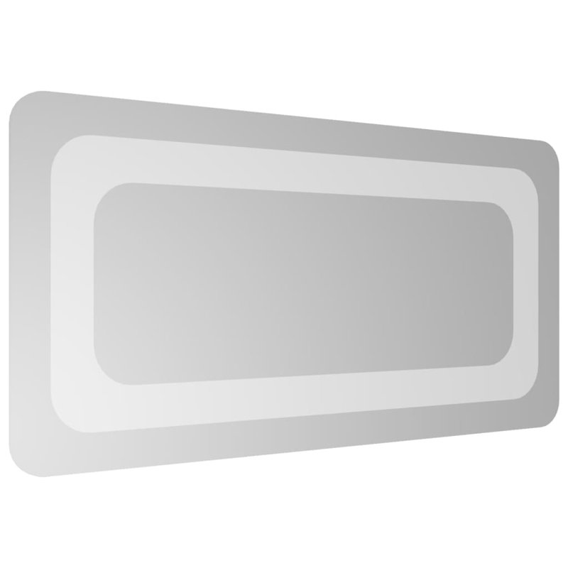 Flat Wall Mirror, 40 cm H x 20 cm W