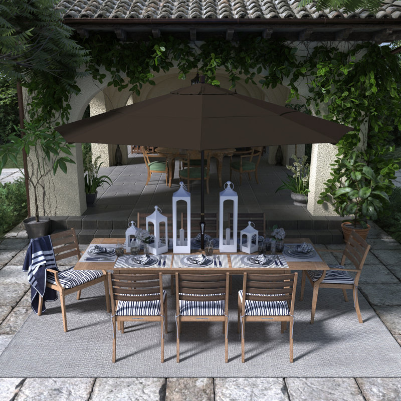 Parasol Pharyn 132, Toile performance moka