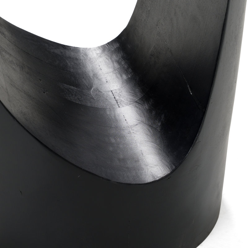 Tracy - Table de bout moderne noire
