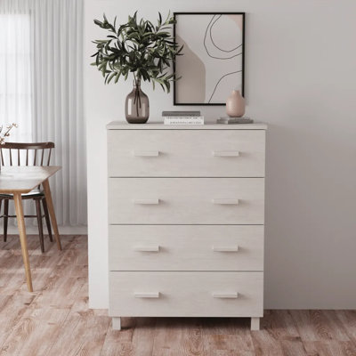 Ebern Designs Solid Pine Wood Sideboard