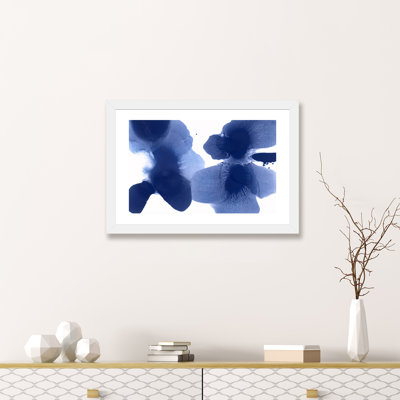 « dynamic indigo » par hannah carlson-reproduction d’art
