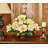 Faux Silk Arrangement in Vase