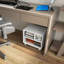 Printer Stand with Storage Printer Cart on Wheels for Home Office-1344981670