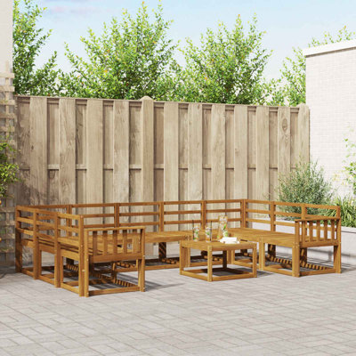 304cm Wide Patio Sectional Set