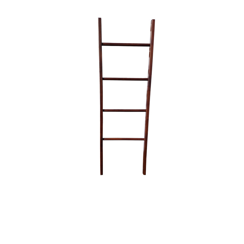 Teak Ladder Rack, 66"H X 19"W