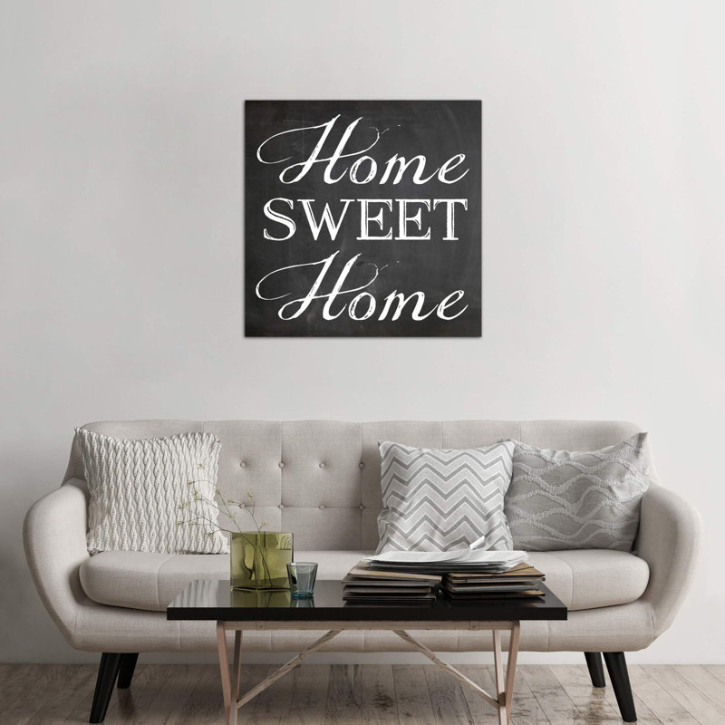 Home by Erin Clark - Print on Canvas, 66.04 cm H x 66.04 cm W x 1.91 cm D, Wrapped Canvas