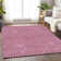 Premium Machine Washable Prisco Blush Rug