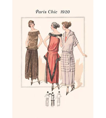 Tea Dresses Painting Print Tea Dresses Painting Print