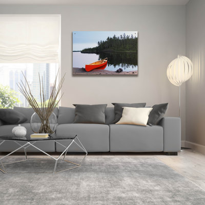  «Moments of Peace» par Kenneth M Kirsch, art mural en verre acrylique, 36 po x 24 po