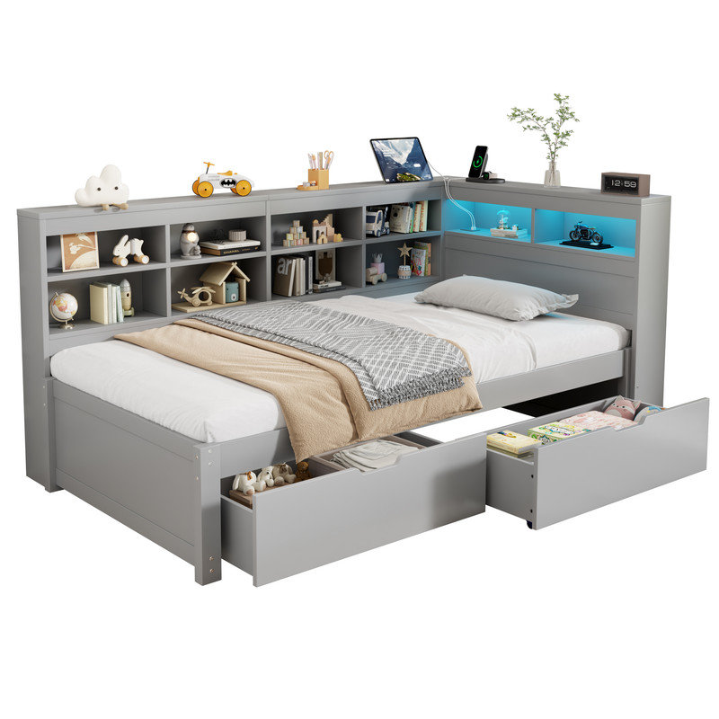 Daybed, Grey