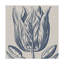 «Indigo Floral on Linen VI» par Vision Studio - reproduction de dessin sur toile-529432731
