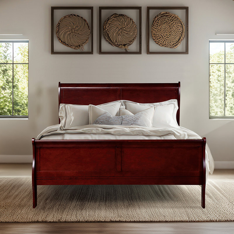 Gulara Bed, King, Cherry