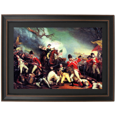 The Death Of General Mercer At The Battle Of Princeton by John Trumbull | Framed Print