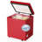 Northair -40°f Low Temperature Chest Freezer - 1.8 Cu Ft With 2 Removable Baskets-red