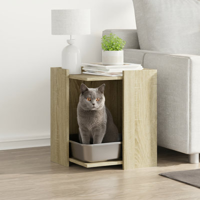 Engineered Wood Litter Box Enclosure