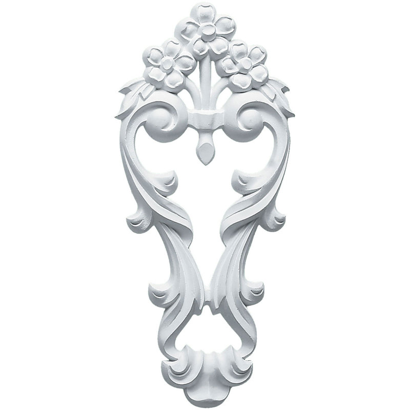 Décoration de petites fleurs H 10 po x l 4 1/2 po x P 5/8 po