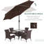 269cm Lighted Tilt Market Parasol-20604914-59257143