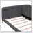 Upholstered Daybed With Headboard And Armrest, Support Legs-1700739169-1700739172